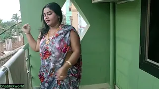 Fucks me before my husband come! Bhabhi sex