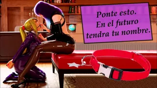 JOI, my personal pet, follow me. Spanish audio.