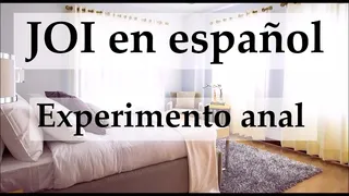 They are going to play with your anus, JOI femdom spanish voice.
