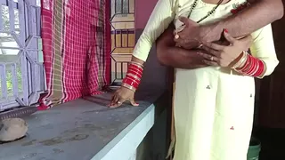 Ever best xxx painful fucking landlady's on kitchen stand