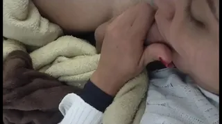 Happy New Year - My naughty stepson woke me up on New Year's Eve just so I could suck his dick and swallow all the cum