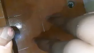 Spilling milk on my wife's ass