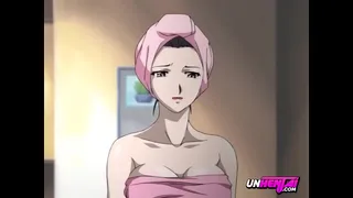 Step Mom Caught Her Stepson Masturbating With Her Lingerie | Uncensored Hentai