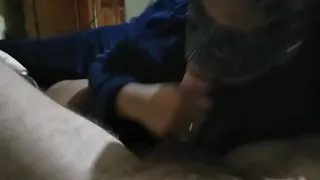 Eat Milk on the dick