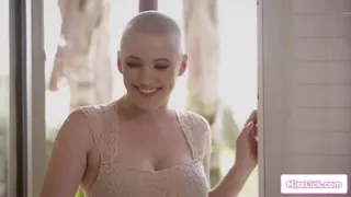 Big tits blonde lesbian found the ring her gf is about to give.She awaits the busty babe in sexy lingerie.They kiss and eat out each others pussy
