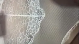 Lingerie masturbation