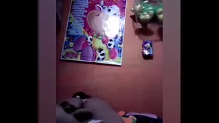 Hidden camera spying on masturbation