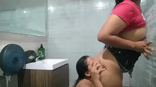 Part 2, before I meet my lover, my friend's lesbian teaches me some tips and I end up having lesbian sex with her