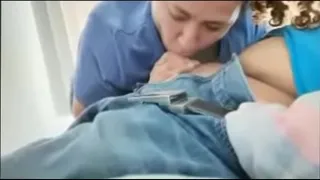 My girlfriend giving blowjob and eating my cum, how she enjoys it