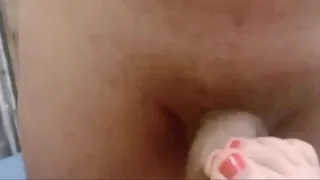 A married woman admitted that she cheated on her cuckold by masturbating with his feet, small legs
