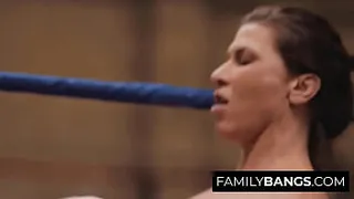 Kick Boxer Lesbian Stepsisters ⭐ FamilyBangs.com