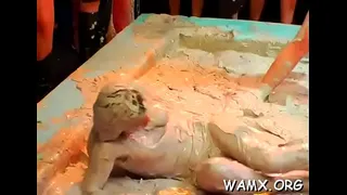 Women have a fun their moist look