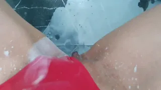 Vagina with milk