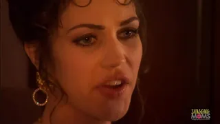 The milf looks phenomenal in sensual lingerie and while riding a dick in the lobby