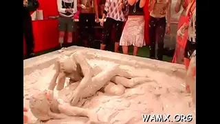 Dream moist sex on the court