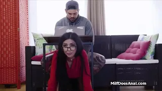 Ass fucking big tit Spanish MILF
