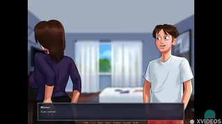 SUMMERTIME SAGA Ep. 106 – A young man in a town full of horny, busty women