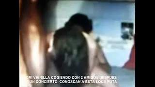 Paruana girl in Gangbang with 2 friends