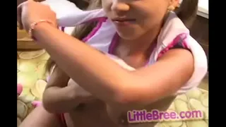 Little Bree gets naked and invites you to come see her vagina!