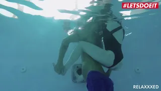 LETSDOEIT - Sexy White Skin Girl Rita Makes Love At The Pool With Thomas J.