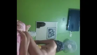 Venezuelan cute morenitha moves rich Morenita Volcan