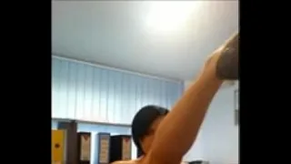 Fucking Dildo at Work - camg8