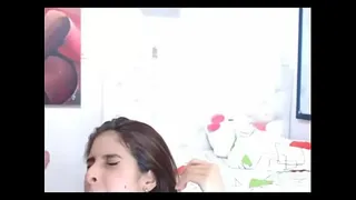 Young girl anal doggy style live