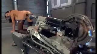 How good this sex machine fucks me