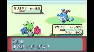 [Slow live commentary] Sapphire part10 where all Pokemon appear [Modified Pokemon]