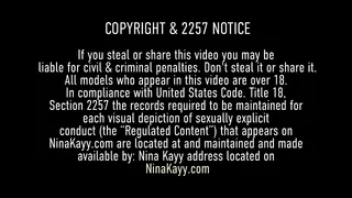 Blonde Nina Kayy performing the hardest blowjob of her life... and just look at that huge cock get sucked and licked by that hungry bitch! Full Video & More Nina @NinaKayy.com
