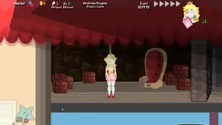 playing《Peach's Untold Tale》 with vibrator~~ orgasm if being caught