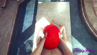 Little Mermaid Hentai - Ariel blowjob and fucked