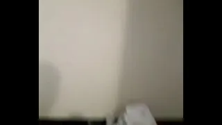 Mature wife taking bath