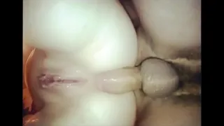 male fucks horseradish standing