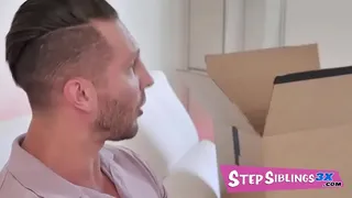 FULL SCENE on http://www.StepSiblings3x.com - Orgasmic Massage Machine - Charlotte Sartre