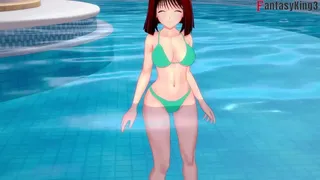 Anzu Mazaki sex on the pool | 1 | Yu-gi-Oh | step, bikini tea gardner Full & FPOV Versions on Sheer & PTRN: Fantasyking3