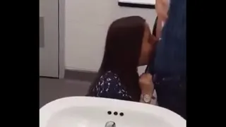 Hot young woman blowjob