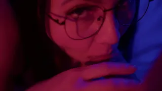 Lustful man piss on tits his milf's and ass fuck her.