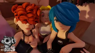 Threesome or solo blowjob