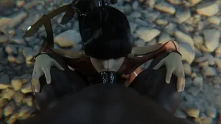 A black man destroyed Eve's ass