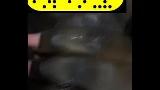 STEPMOM SUCKS HER STEPSON MASK BANGER. WILD and Sloppy.