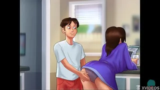 SUMMERTIME SAGA Ep. 150 – A young man in a town full of horny, busty women