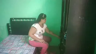 My husband's cousin wanted to take a delicious fuck from me and leave me full of milk