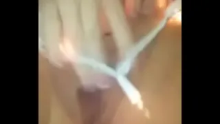 Married slut playing with wet pussy