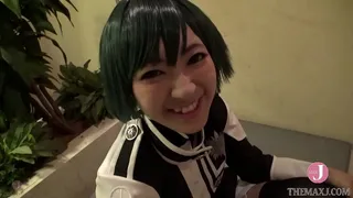 A secret meeting with a beautiful cosplayer. Do a passionate blowjob with a blazing body with electric masturbation --Intro