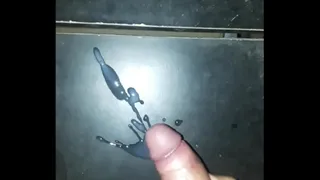 Masturbation with cum