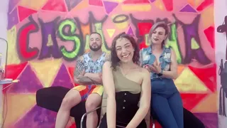 Friend, I came to do a podcast with the DNA couple and ended up getting dicked by both of them