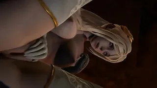 Nier - Commander White solo masturbation and squirt