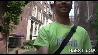 Slutty guy visits amsterdam