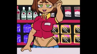 GIRL HAS SEX IN A MEXICAN CONVENIENCE STORE ANIMATION